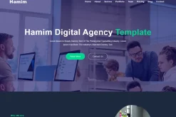 Digital Marketing Agency Web Theme