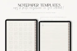 Digital Notebook - Paper Texture
