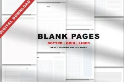 Digital Notebook Template Vol.81