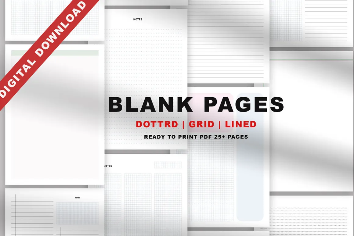 Digital Notebook Template Vol.81