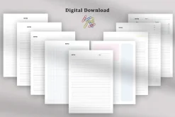 Digital Notebook Template Vol.81