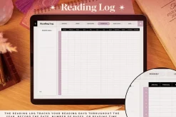 Digital Reading Journal – Purple