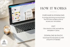 Digital Travel Itinerary Template