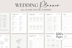 Digital Wedding Planner Bundle
