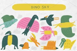Dino Dinosaurs clip art