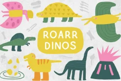 Dino Dinosaurs clip art