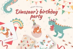 Dinosaur's birthday party