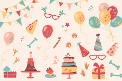 Dinosaur's birthday party