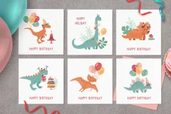 Dinosaur's birthday party