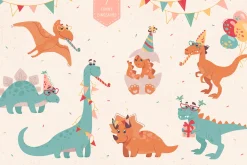 Dinosaur's birthday party