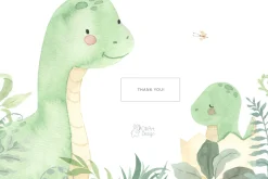 DINOSAUR watercolor clipart.