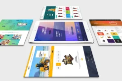 3D iPad Screen Mock-Up 10