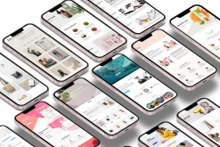 3D iPhone 13 Mock-Up 01