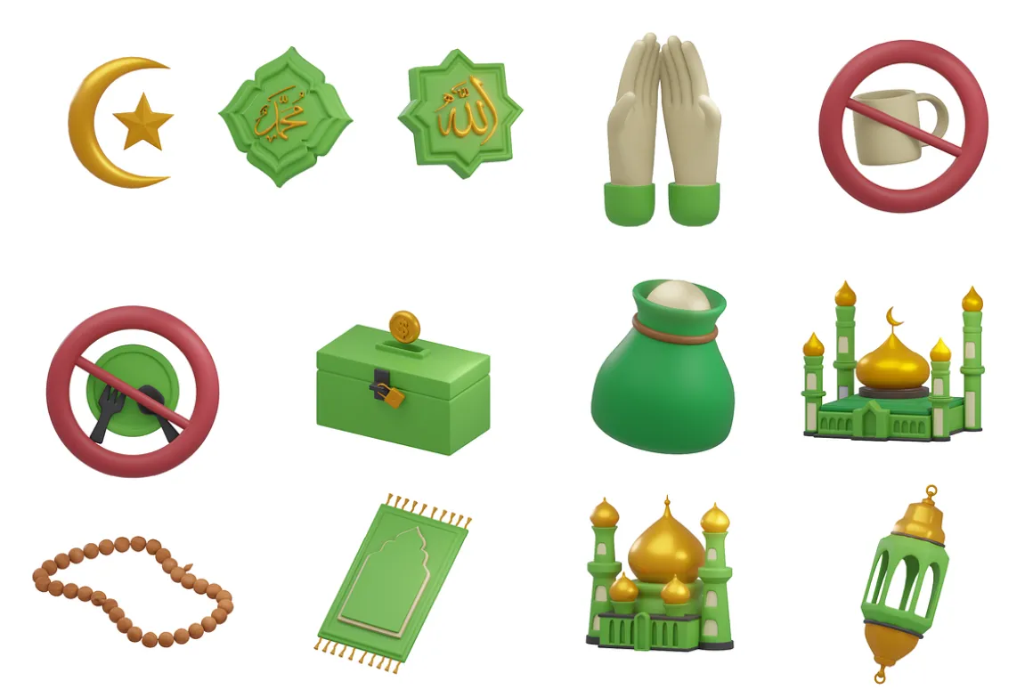 3D Islamic & Ramadan Pack