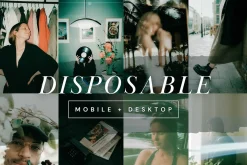 25 Disposable Film Lightroom Presets
