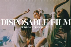 10 DISPOSABLE FILM Lightroom Presets