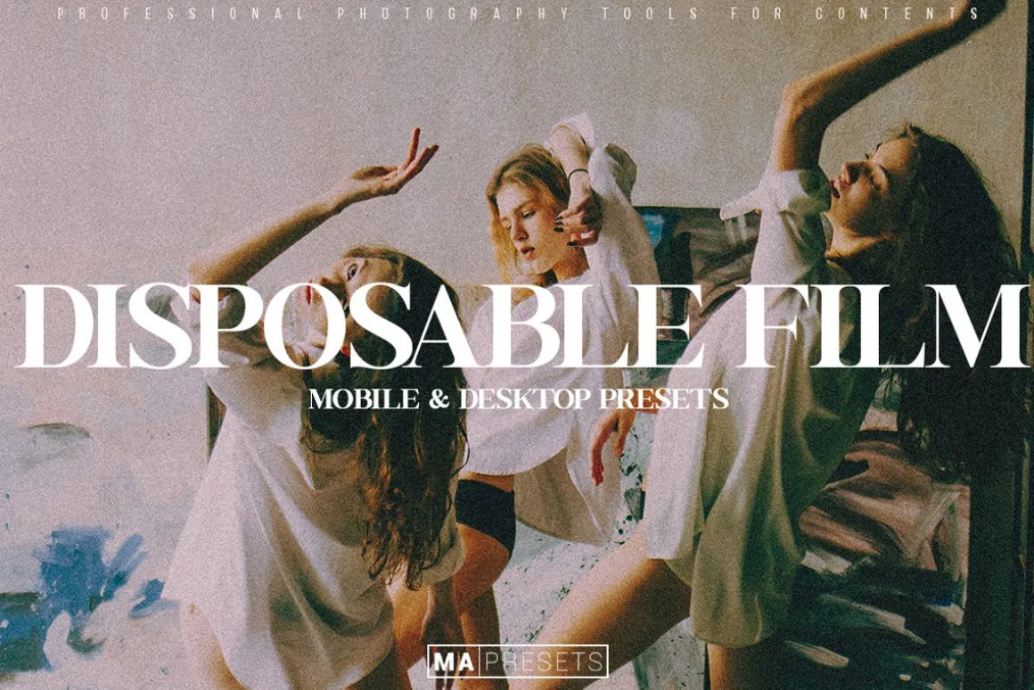 10 DISPOSABLE FILM Lightroom Presets