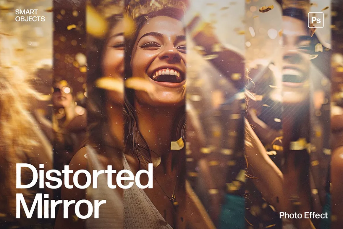 Distorted Mirror Photo Effect