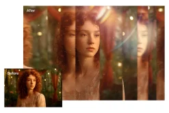 Distorted Mirror Photo Effect