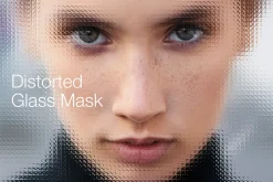 Distorted Glass - Photo Mask Effect