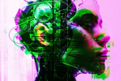 Distort Glitch Poster Effect