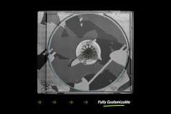 Distressed CD Jewel Case Mockup