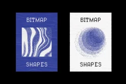 144 Dithering Bitmap Vector Shapes