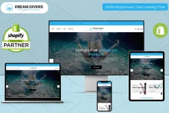 Diving & Swimming Shopify Theme