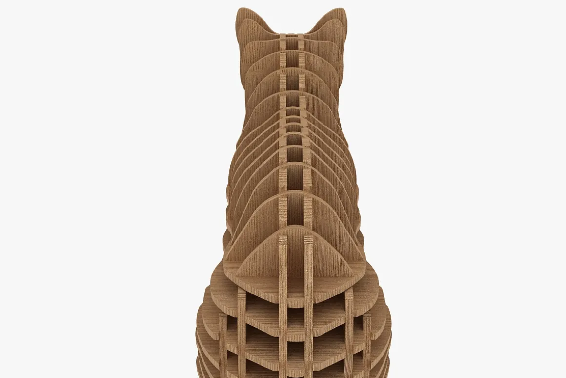 3D Jigsaw Puzzle Cat1