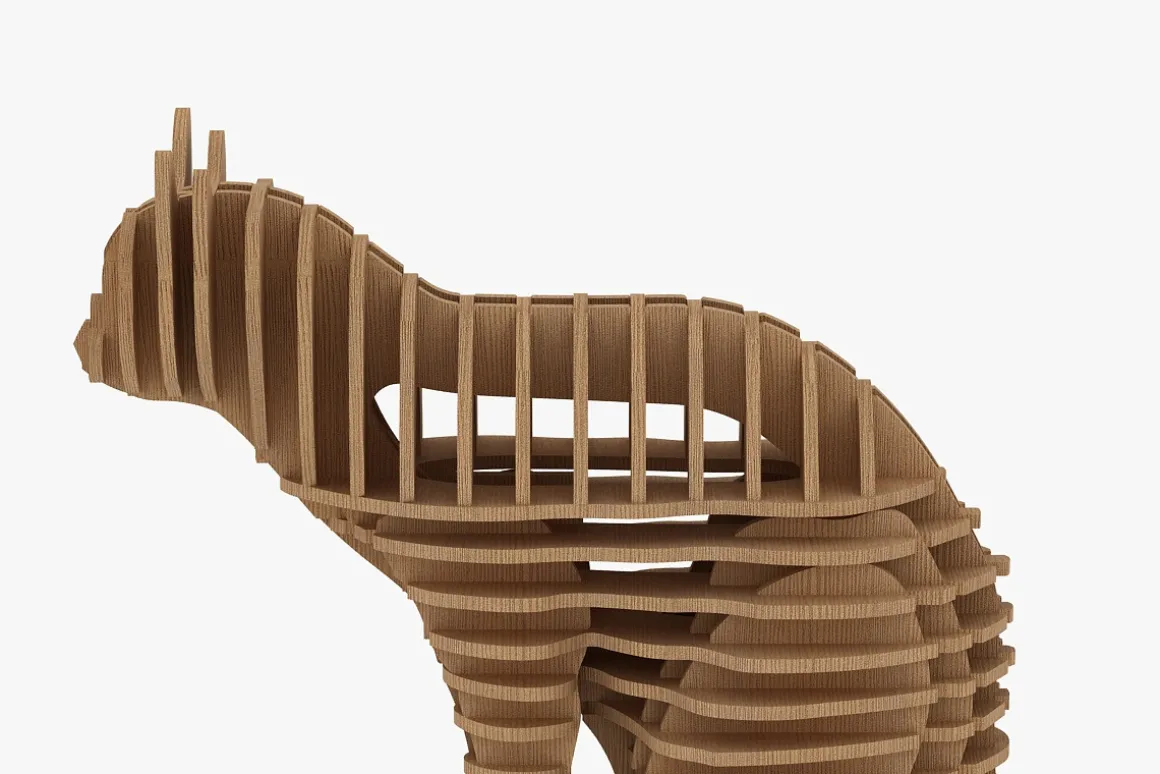 3D Jigsaw Puzzle Cat1