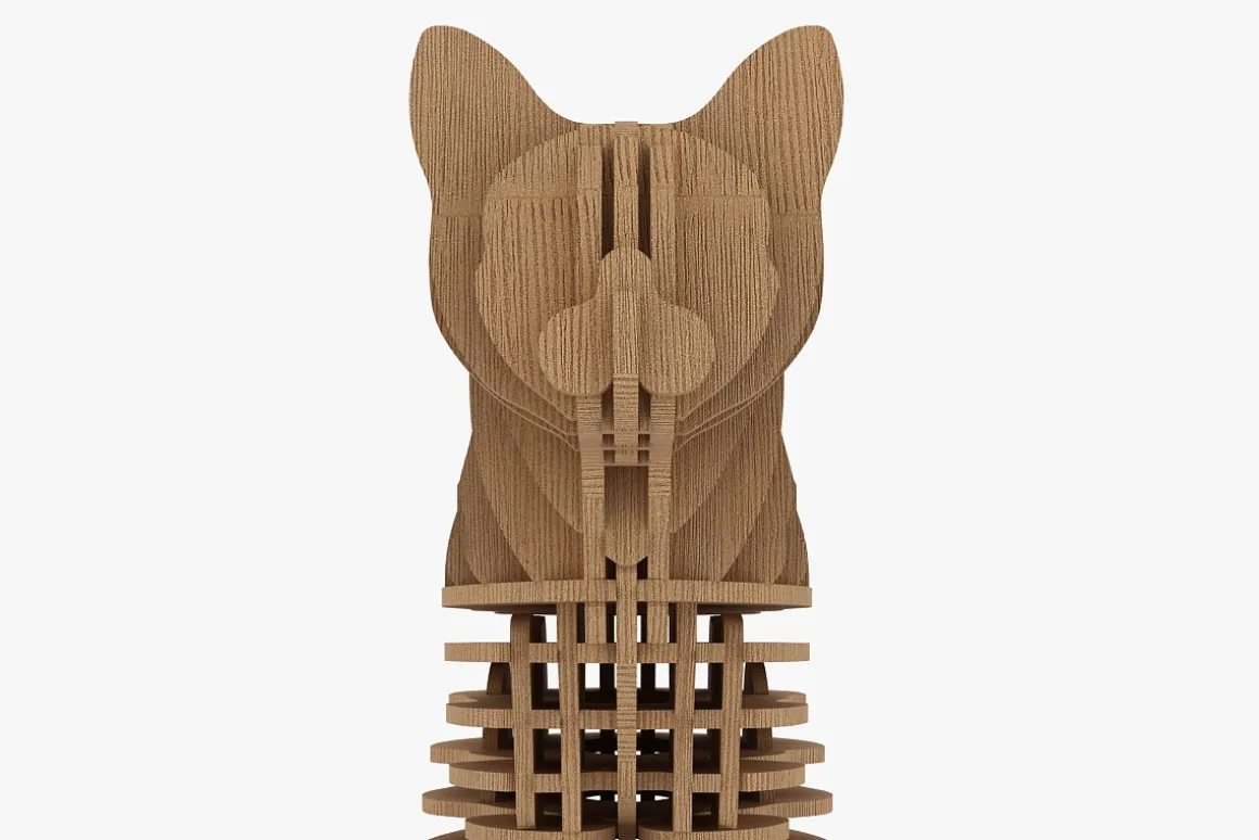 3D Jigsaw Puzzle Cat1