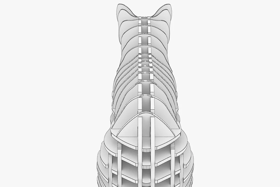 3D Jigsaw Puzzle Cat1