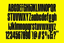 Djingo - Condensed Display Font