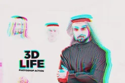 3D Life - Photoshop Action