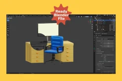 3D Office & Workstation Pack