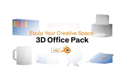 3D Office & Workstation Pack