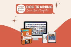 200 Dog Training Canva Templates