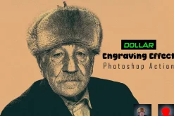 Dollar Engraving Effect Ps Action