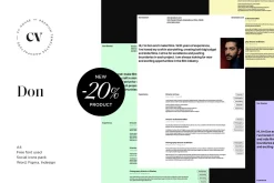 Don | CV / Resume template