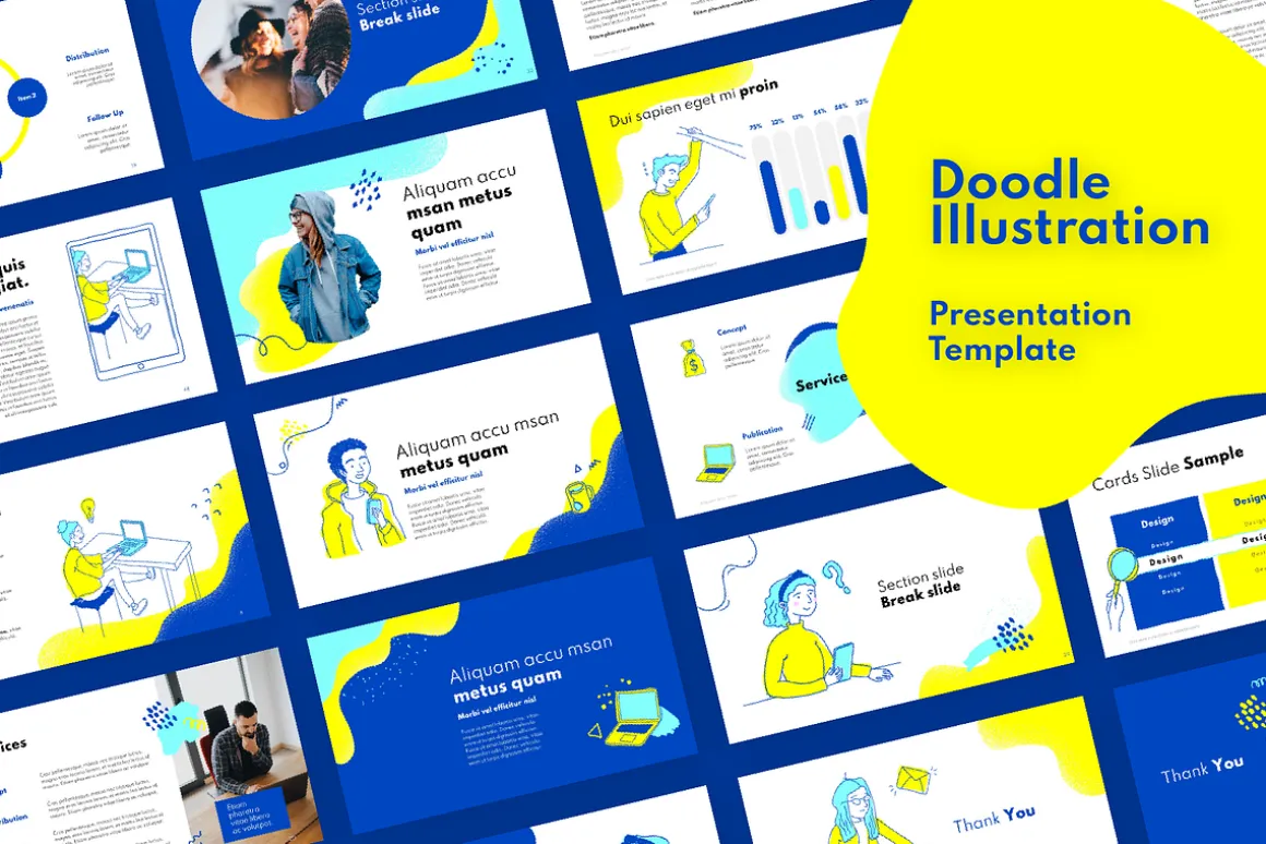 Doodle Illustration - PowerPoint
