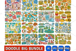 Doodle Big Bundle Vector Art