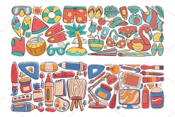Doodle Big Bundle Vector Art