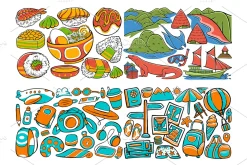 Doodle Big Bundle Vector Art