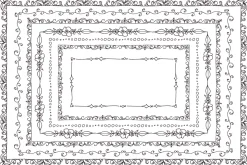Doodle Borders Clipart + Vectors