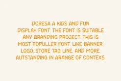 Doresa - Funny Font