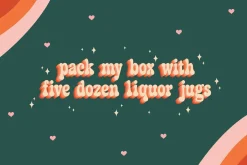 Dosky - Groovy Typeface