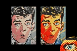 Dotted Print Photo Effect
