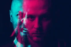 Double color exposure photo effect