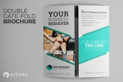 Double Gate fold Brochure