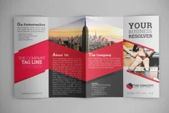 Double Gate fold Brochure